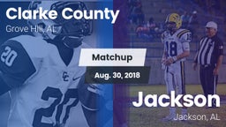 Matchup: Clarke County High vs. Jackson  2018