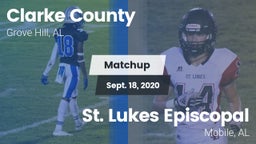 Matchup: Clarke County High vs. St. Lukes Episcopal  2020
