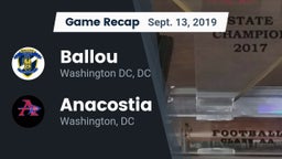 Recap: Ballou  vs. Anacostia  2019