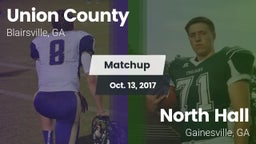 Matchup: Union County High vs. North Hall  2017