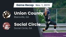 Recap: Union County  vs. Social Circle  2019