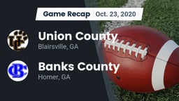 Recap: Union County  vs. Banks County  2020