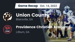 Recap: Union County  vs. Providence Christian Academy  2022