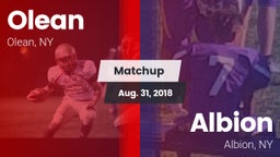 Matchup: Olean vs. Albion  2018