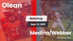 Matchup: Olean vs. Medina/Webber  2018