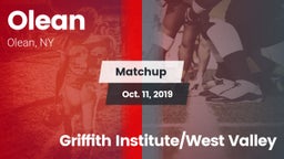 Matchup: Olean vs. Griffith Institute/West Valley 2019