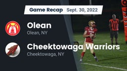 Recap: Olean  vs. Cheektowaga Warriors 2022