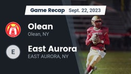 Recap: Olean  vs. East Aurora  2023