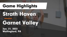 Strath Haven  vs Garnet Valley  Game Highlights - Jan. 21, 2022