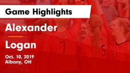 Alexander  vs Logan  Game Highlights - Oct. 10, 2019