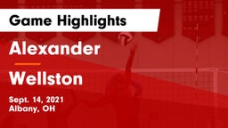 Alexander  vs Wellston  Game Highlights - Sept. 14, 2021