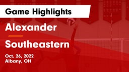 Alexander  vs Southeastern  Game Highlights - Oct. 26, 2022