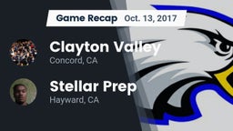 Recap: Clayton Valley  vs. Stellar Prep  2017