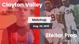 Matchup: Clayton Valley High vs. Stellar Prep  2018