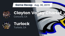 Recap: Clayton Valley Charter  vs. Turlock  2019