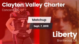 Matchup: Clayton Valley High vs. Liberty  2019