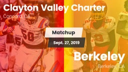 Matchup: Clayton Valley High vs. Berkeley  2019