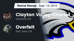 Recap: Clayton Valley Charter  vs. Overfelt  2019