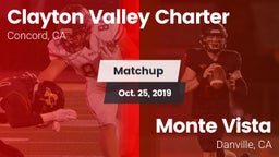 Matchup: Clayton Valley High vs. Monte Vista  2019