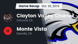 Recap: Clayton Valley Charter  vs. Monte Vista  2019