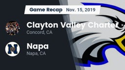 Recap: Clayton Valley Charter  vs. Napa  2019