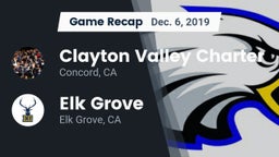 Recap: Clayton Valley Charter  vs. Elk Grove  2019