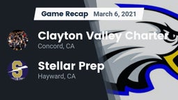 Recap: Clayton Valley Charter  vs. Stellar Prep  2021