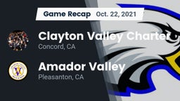 Recap: Clayton Valley Charter  vs. Amador Valley  2021