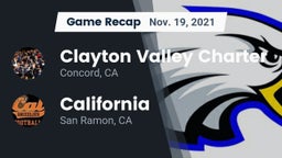 Recap: Clayton Valley Charter  vs. California  2021