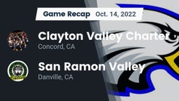 Recap: Clayton Valley Charter  vs. San Ramon Valley  2022