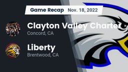 Recap: Clayton Valley Charter  vs. Liberty  2022