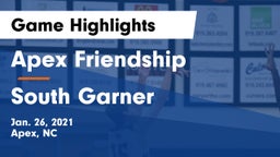 Apex Friendship  vs South Garner  Game Highlights - Jan. 26, 2021