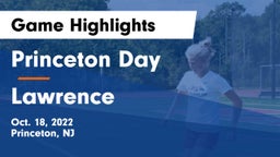 Princeton Day  vs Lawrence Game Highlights - Oct. 18, 2022