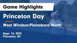 Princeton Day  vs West Windsor-Plainsboro North  Game Highlights - Sept. 14, 2023