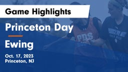 Princeton Day  vs Ewing  Game Highlights - Oct. 17, 2023