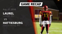 Recap: Laurel  vs. Hattiesburg  2016