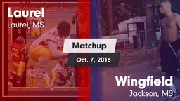Matchup: Laurel  vs. Wingfield  2016