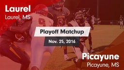 Matchup: Laurel  vs. Picayune  2016