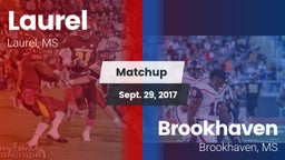 Matchup: Laurel  vs. Brookhaven  2017