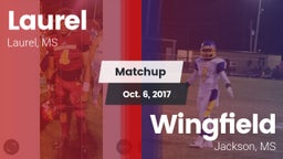 Matchup: Laurel  vs. Wingfield  2017