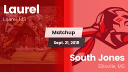 Matchup: Laurel  vs. South Jones  2018
