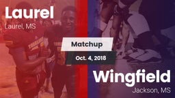 Matchup: Laurel  vs. Wingfield  2018