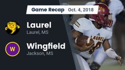Recap: Laurel  vs. Wingfield  2018