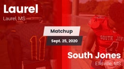 Matchup: Laurel  vs. South Jones  2020