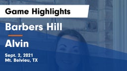 Barbers Hill  vs Alvin Game Highlights - Sept. 2, 2021