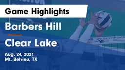 Barbers Hill  vs Clear Lake  Game Highlights - Aug. 24, 2021