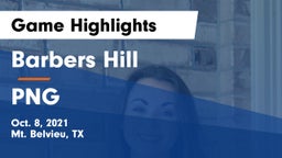 Barbers Hill  vs PNG Game Highlights - Oct. 8, 2021