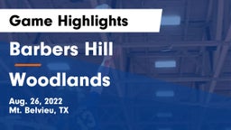 Barbers Hill  vs Woodlands Game Highlights - Aug. 26, 2022
