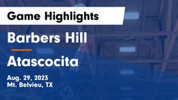 Barbers Hill  vs Atascocita  Game Highlights - Aug. 29, 2023