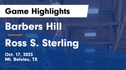 Barbers Hill  vs Ross S. Sterling  Game Highlights - Oct. 17, 2023